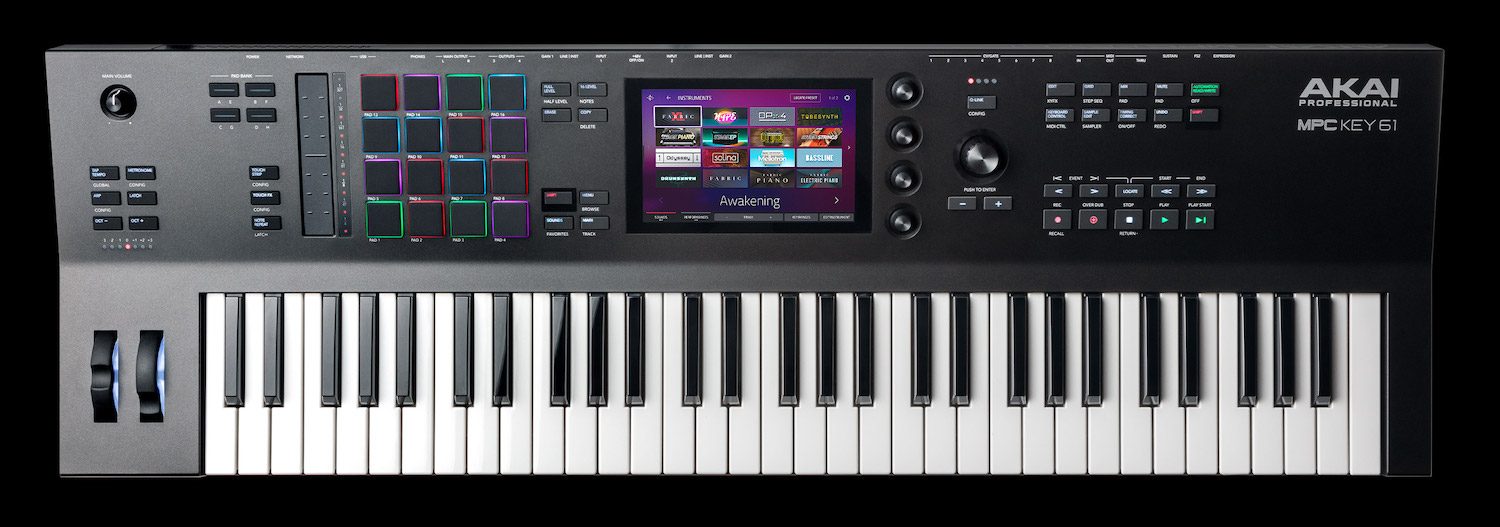 Nouveautés synthés de juin/juillet 2022 1 AKAI MPC KEYS