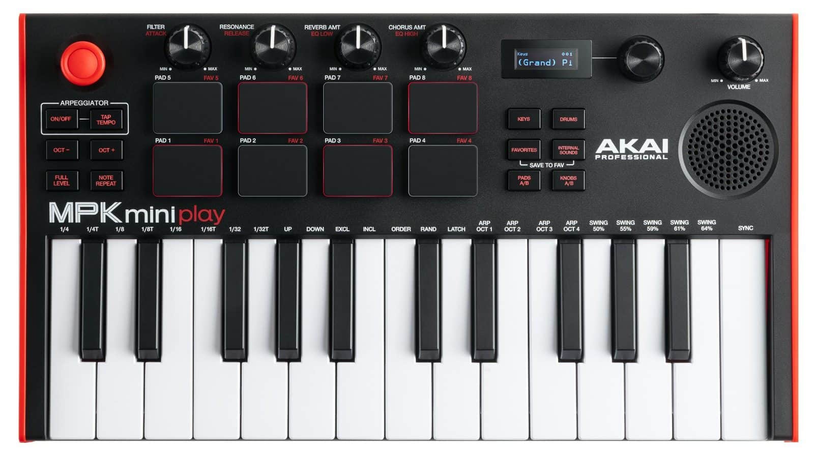 Nouveautés synthétiseurs de Janvier 2022 3 Akai MPK mini play MK3
