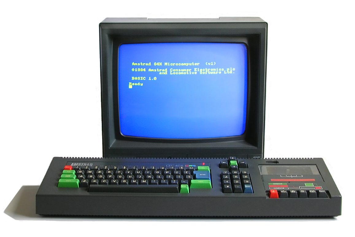Amstrad CPC 464 - cr&eacute;dit photo Wikipedia