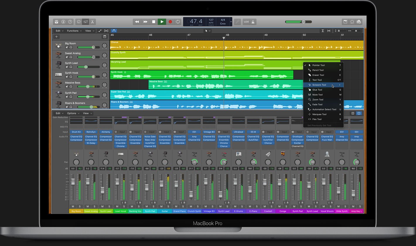 5 idées pour choisir son premier synthétiseur 33 Apple Logic pro