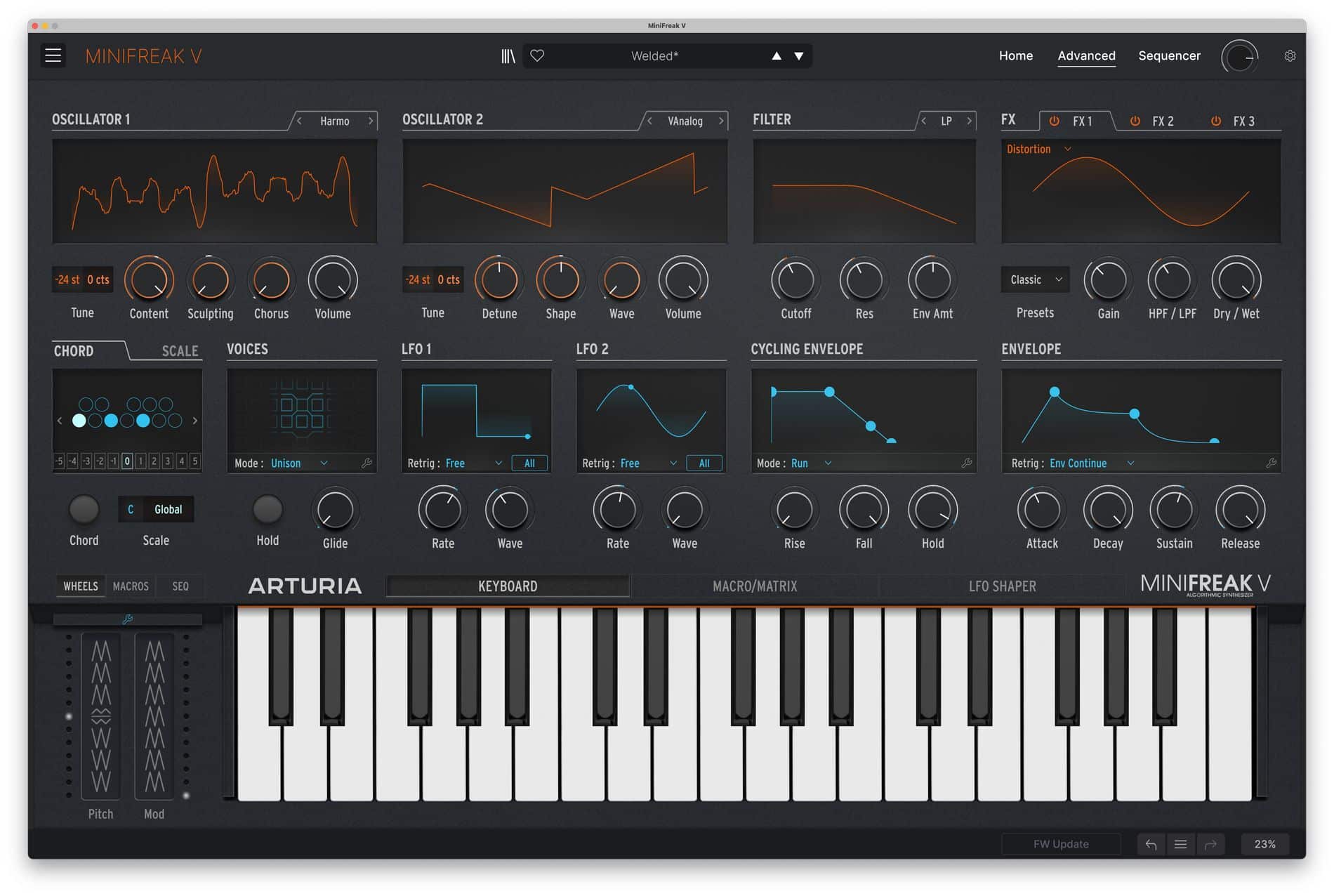 Arturia Minifreak le test complet 28 Arturia Minifreak V version plugin