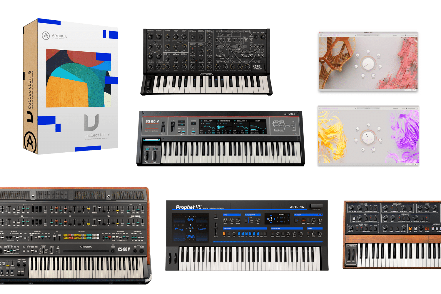 Nouveautés synthétiseurs de mai 2022 2 Arturia VCollection version 9