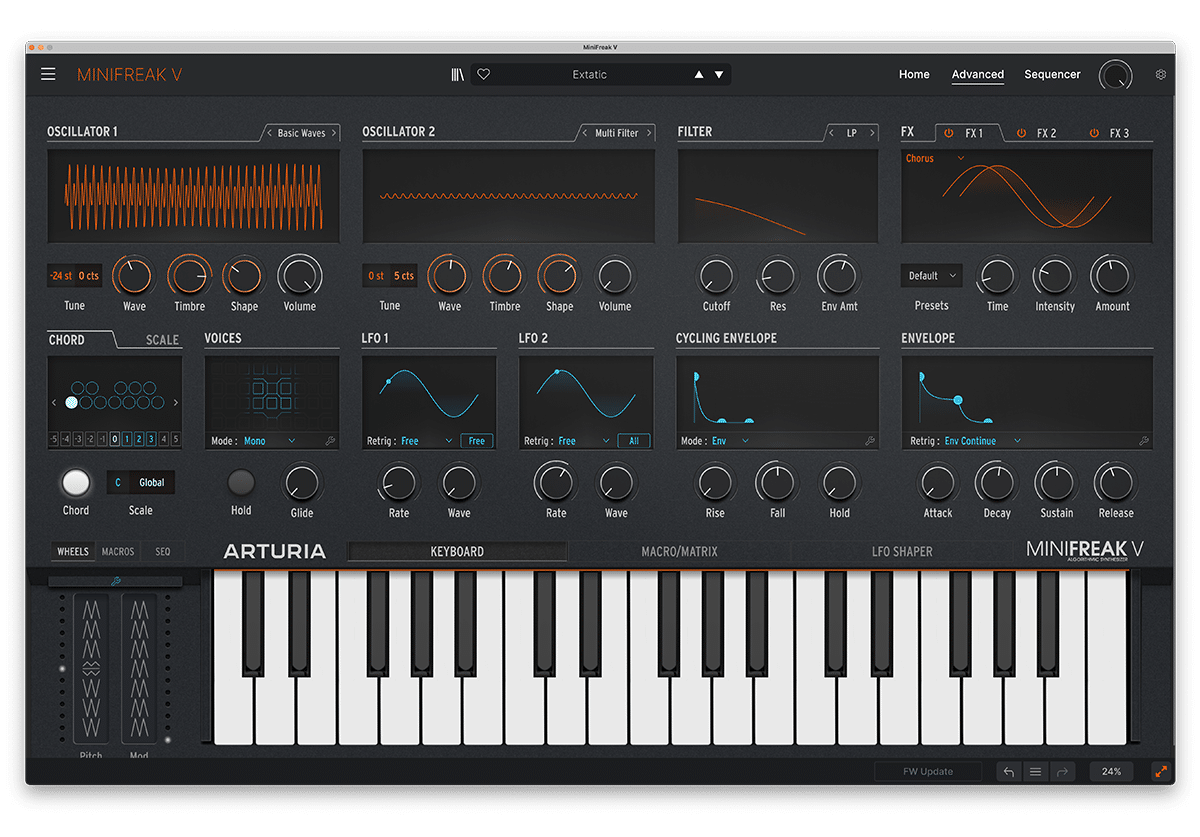 Nouveautés synthés de novembre 2022 16 Arturia Minifreak V