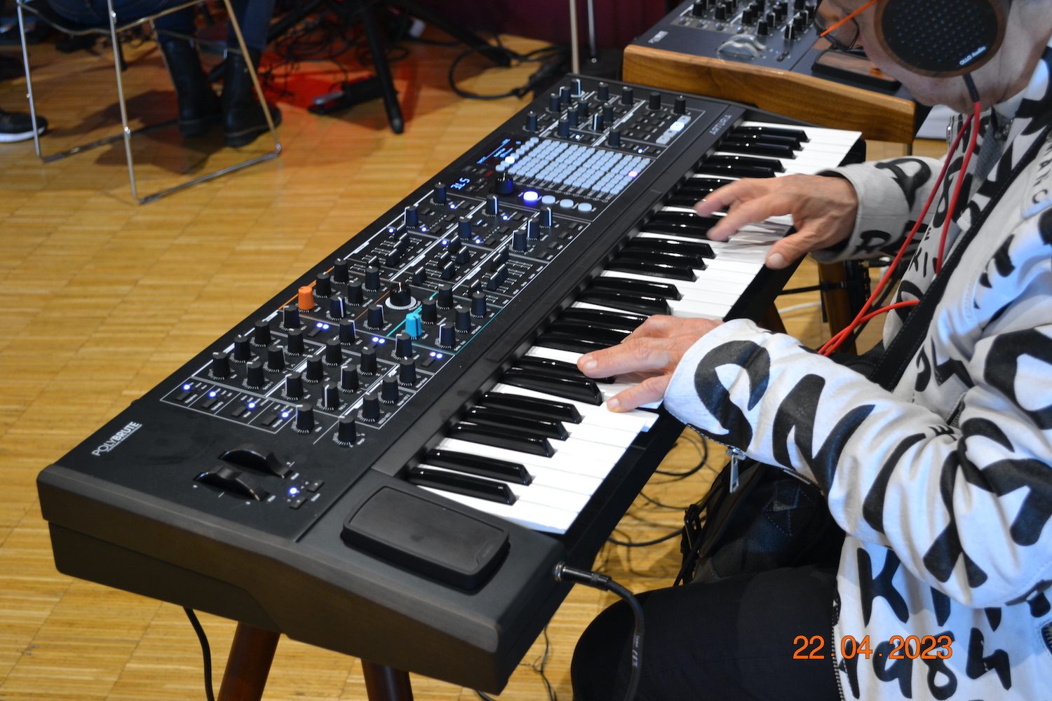 Arturia Polybrute black edition au SynthFest 2023