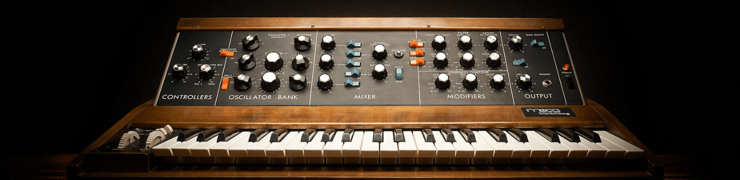 bandeau formation Saw up Minimoog
