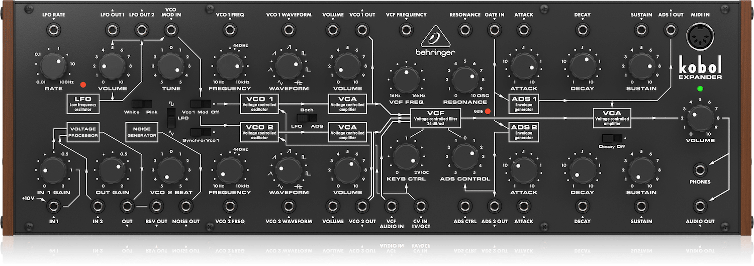 Behringer Kobol Expander vue de face