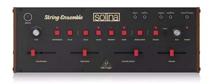 Les nouveautés synthés de septembre 2022 4 Behringer Solina String Ensemble façade avant
