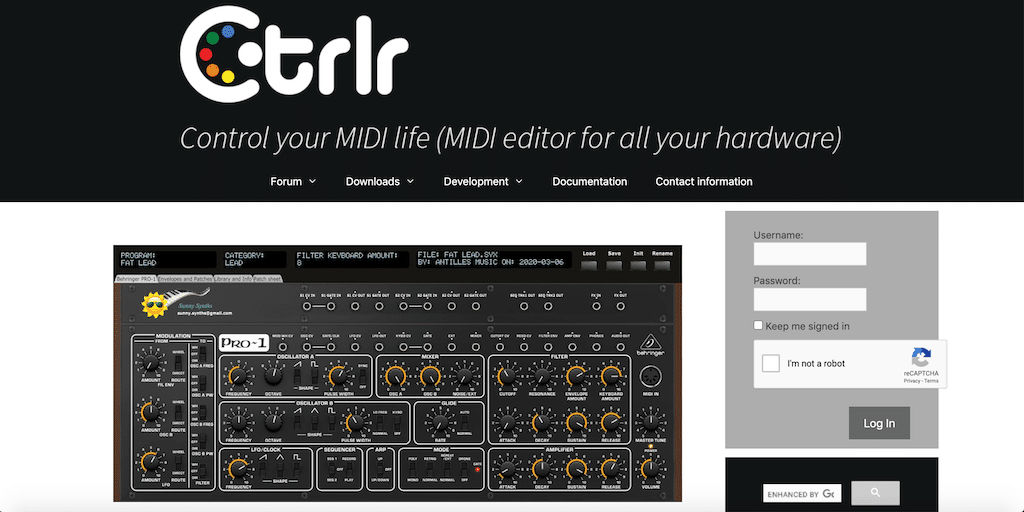Le Behringer Pro-1 et Yazoo Don't Go ? 13 CTRL librarian pour le Behringer Pro-1