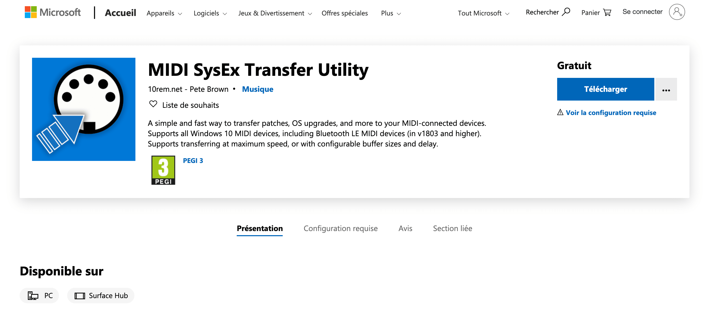 Korg 01/W découverte et entretien 7 Capture MIDI SYSEX Transfer utility