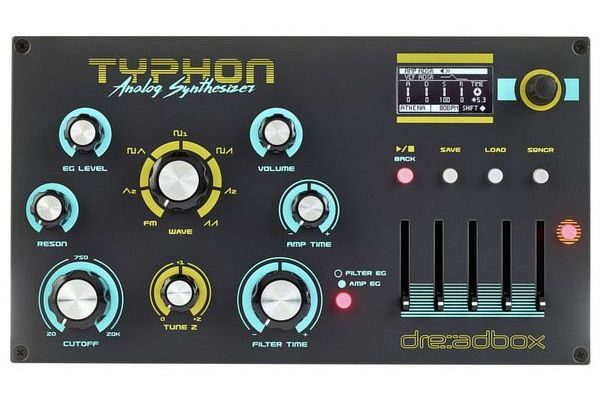 Les nouveautés synthés d'octobre 2022 9 Dreadbox Typhon façade