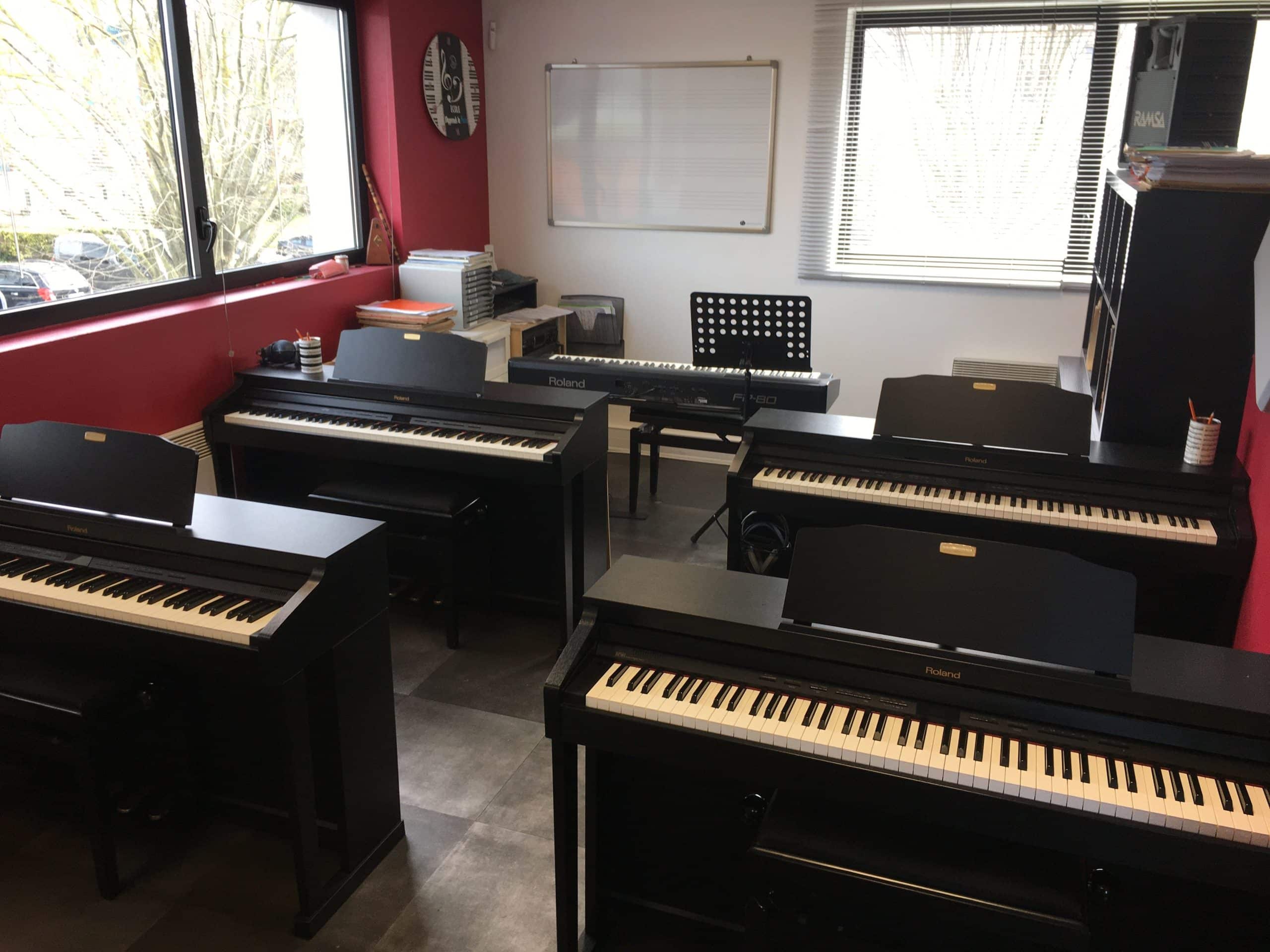 L'école "J'apprends le piano" 3 La partie Apprentissage du piano