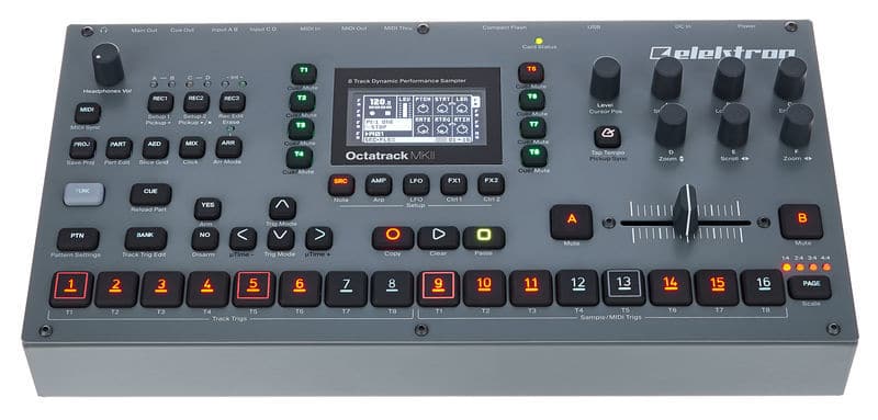 Choisir votre séquenceur et synchroniser vos synthétiseurs 6 Groove box Elektron Octatrack 2