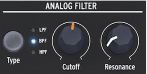 Arturia Microfreak : petit mais costaud ! 11 Le filtre analogique du Microfreak d'Arturia