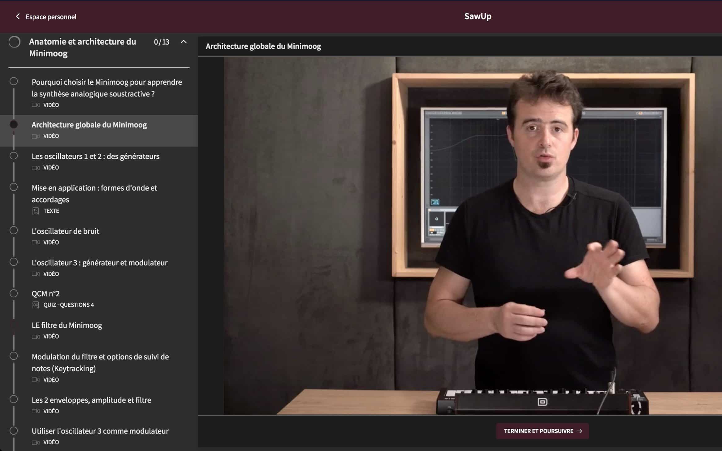 Formation Design Sonore sur le site SawUp