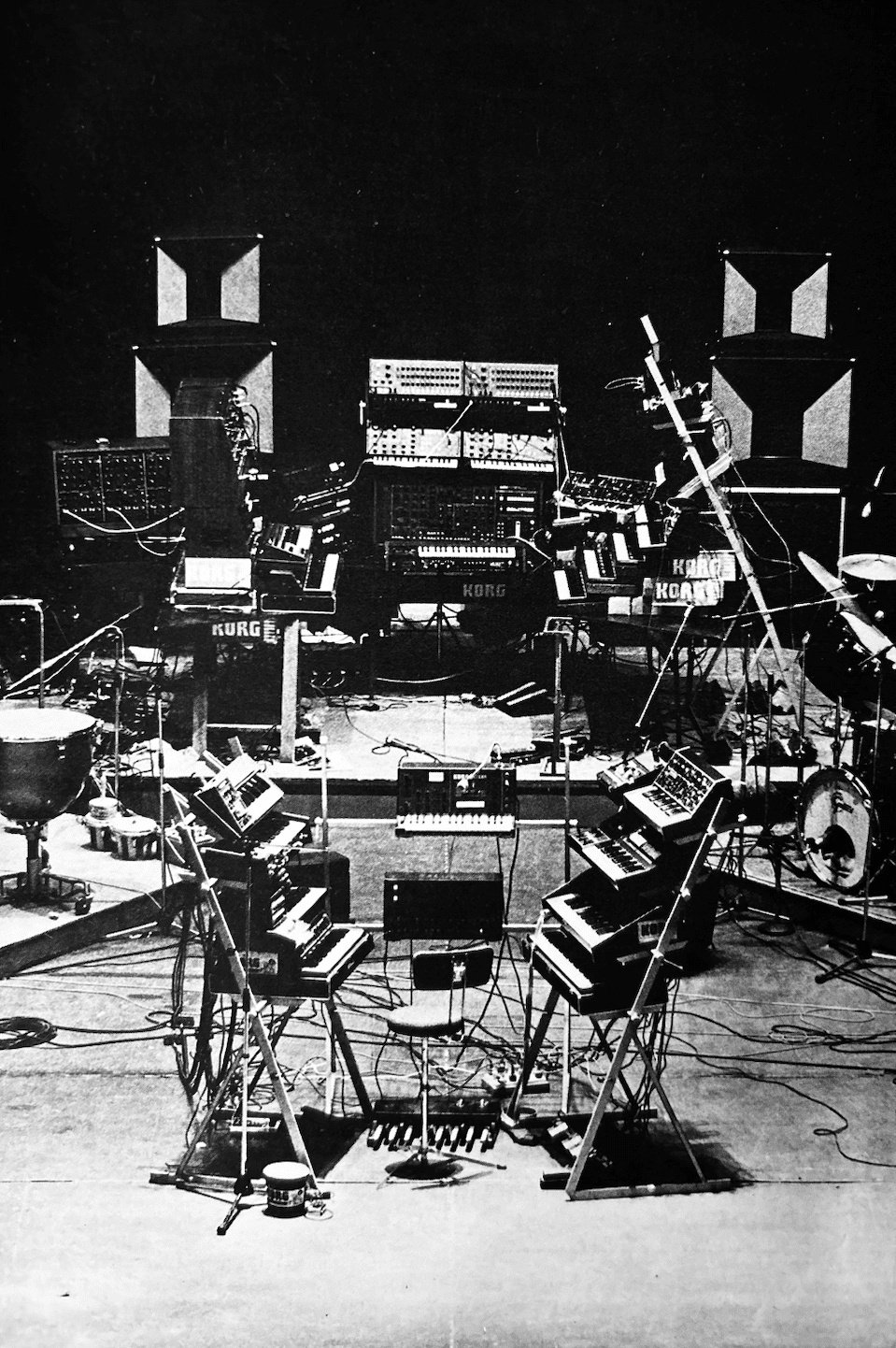 Francis Rimbert sa collaboration avec SynthFood 3 Les machines du concert de la concorde de Jean-Michel Jarre en 1979