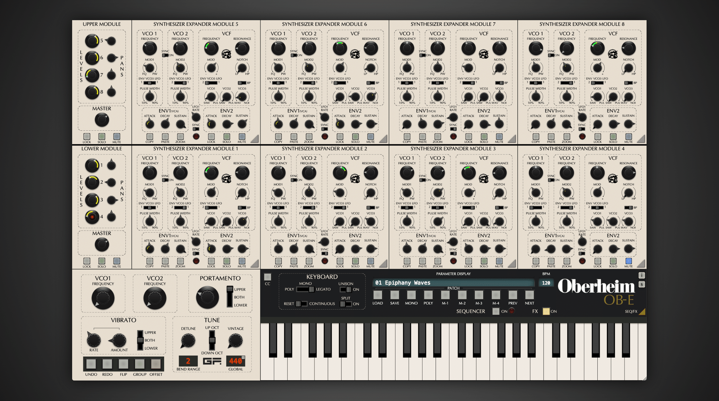 Les news synthés de février 2022 8 GForce Software OB-E v2