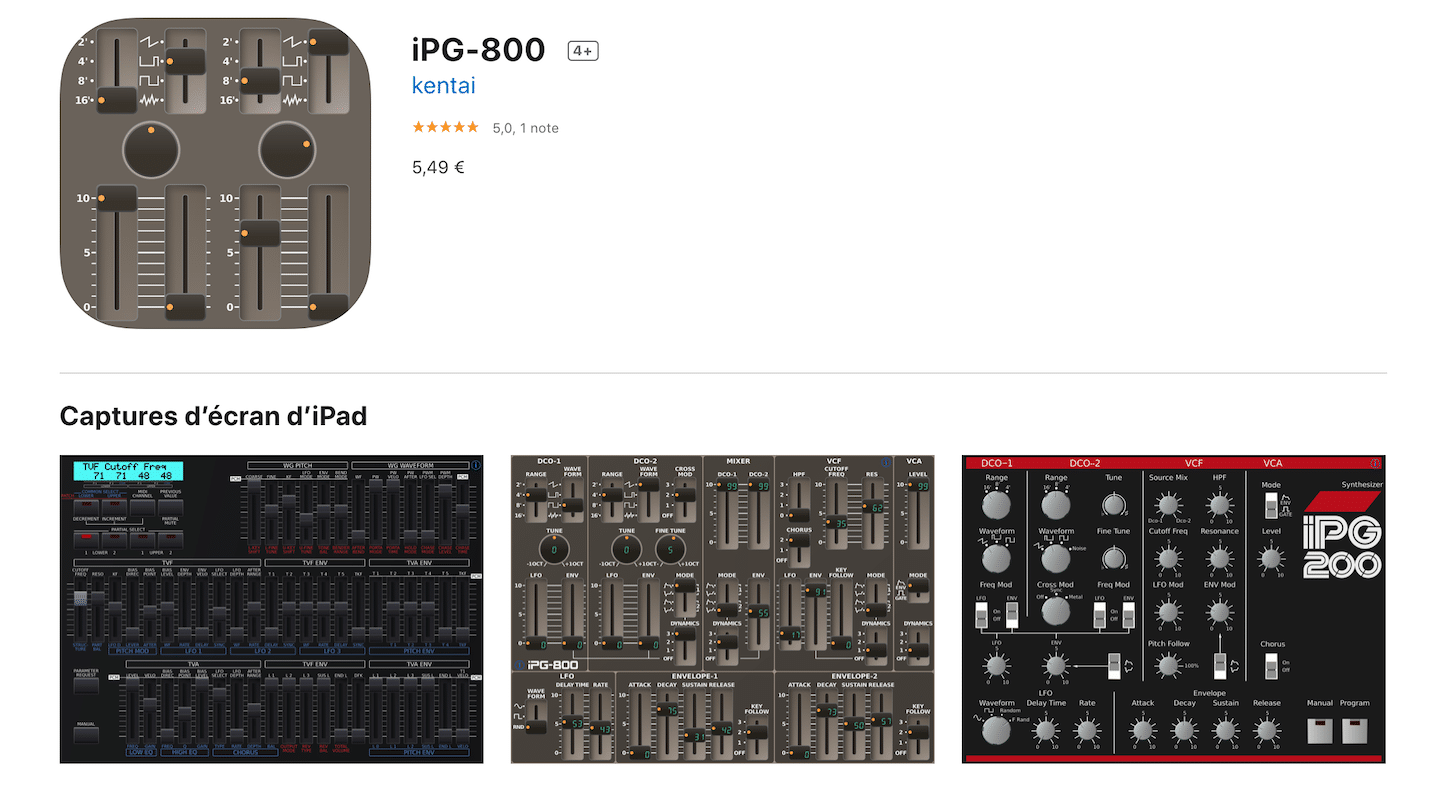 Réparation de l'Aftertouch du Roland JX-8P 32 Capture IPG800 de Kentai pour le Roland JX_8P