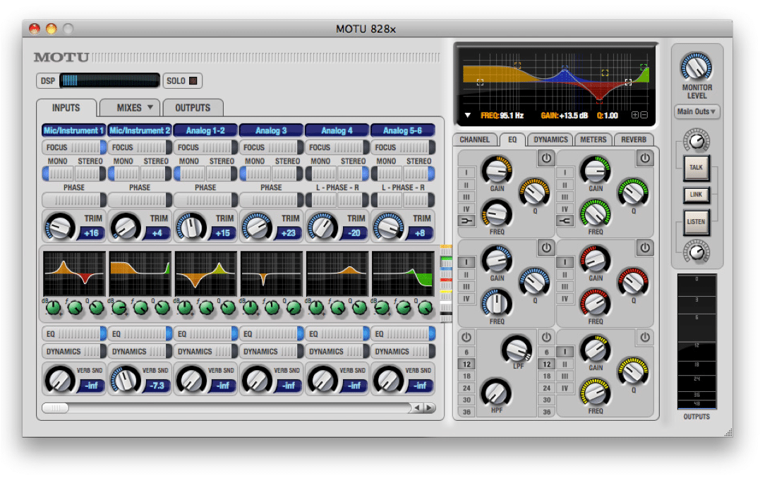 interface MOTU 828MK3