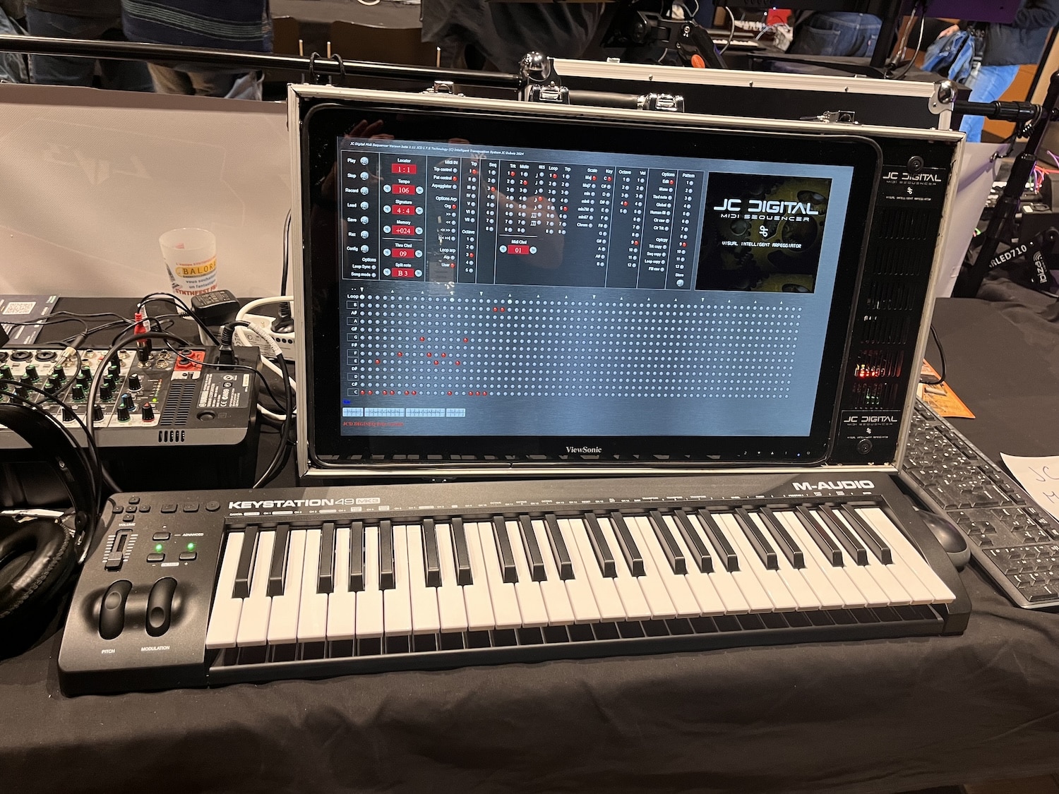 SynthFest 2024 une édition incroyable 160 JC Digital midi sequencer