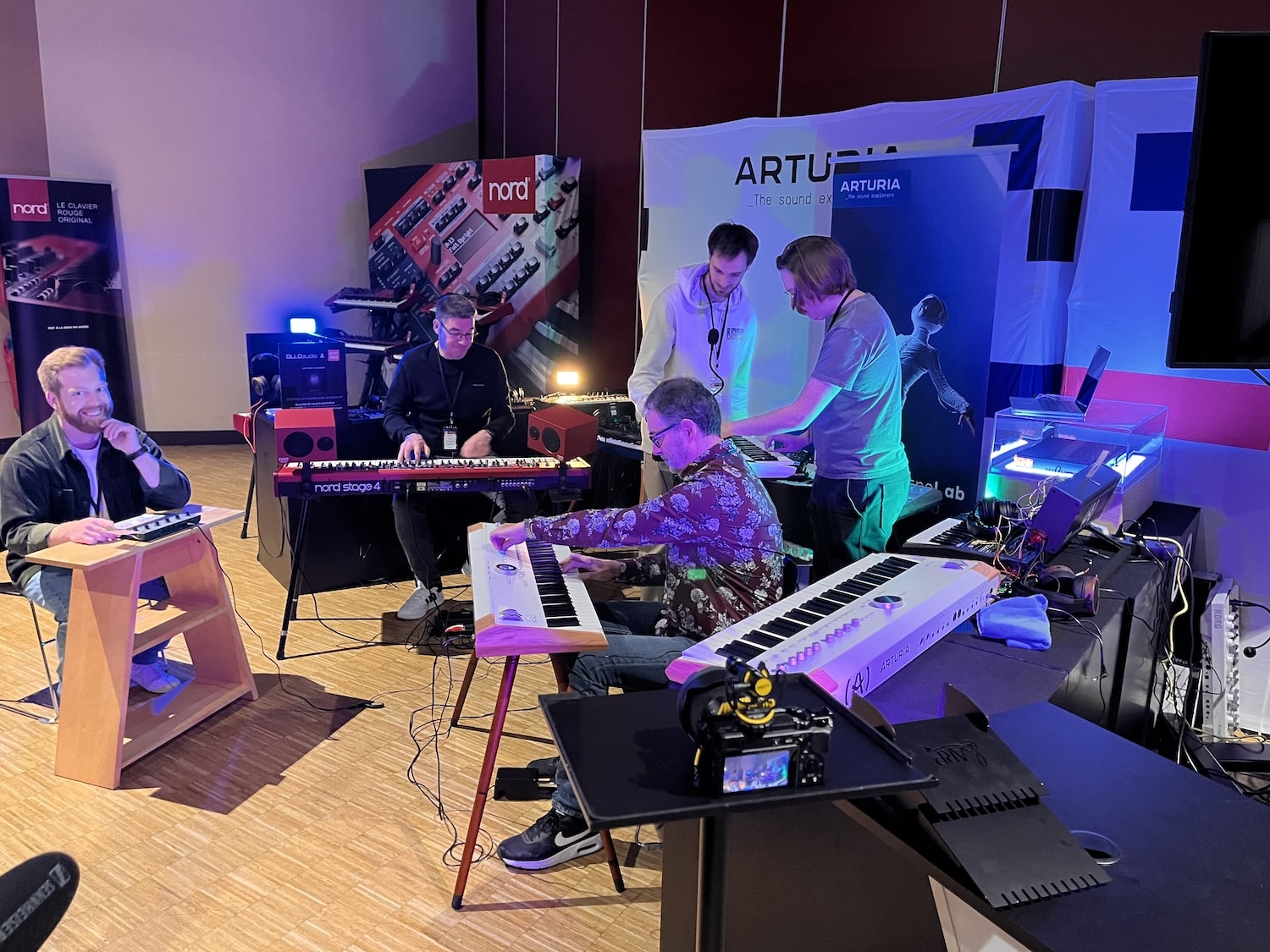 SynthFest 2024 une édition incroyable 236 Jovan Brunet le jam du dimanche matin