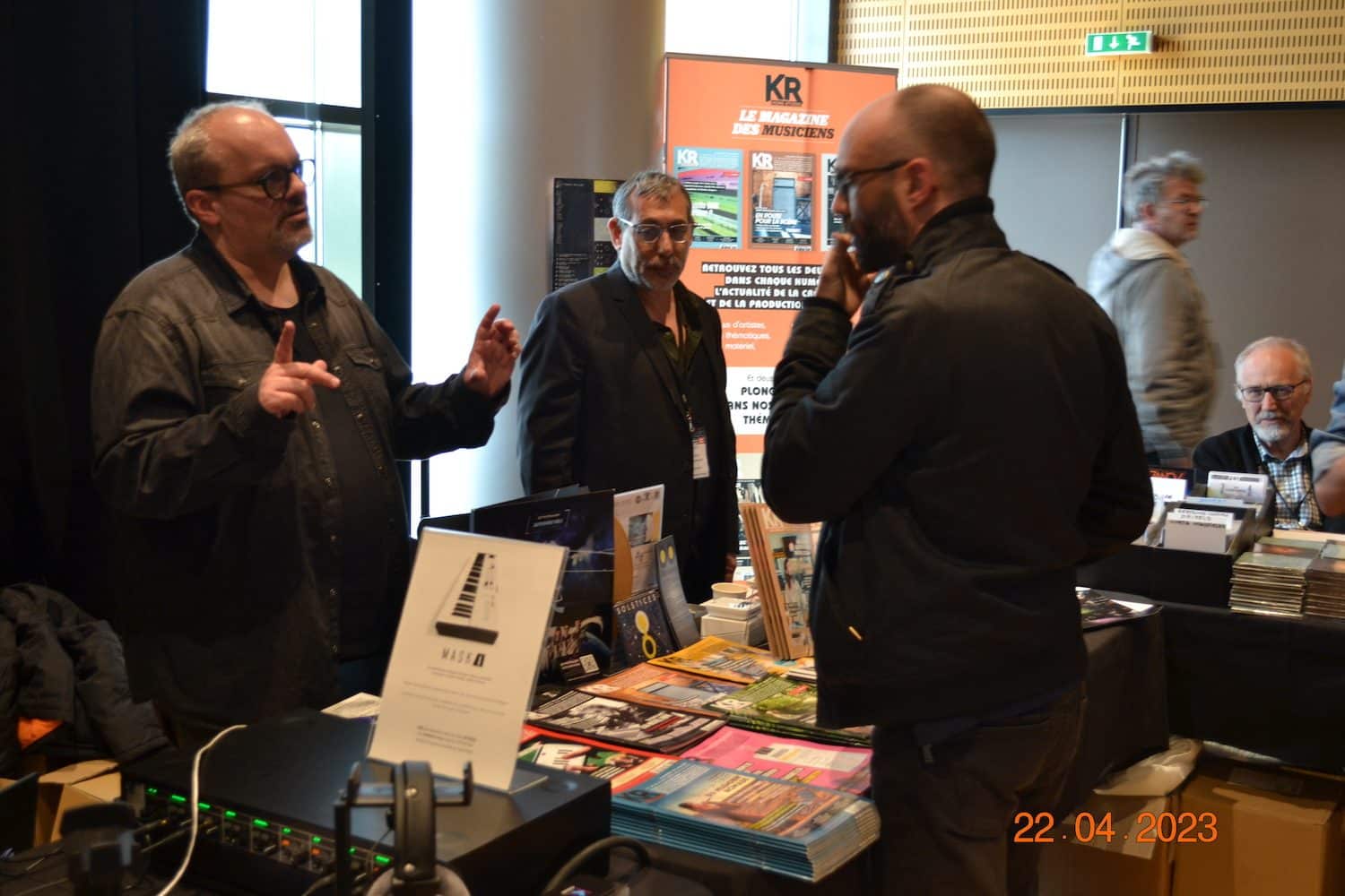 Stand KR Home studio au synthfest 2023