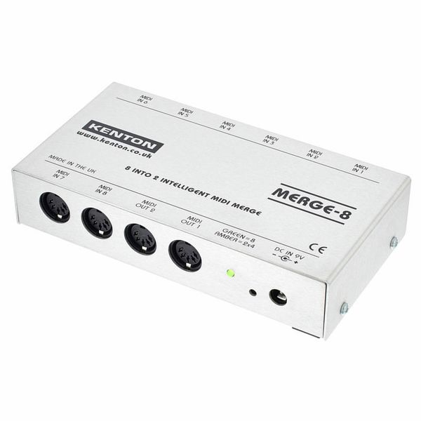 Thru box ou merge box ? comprendre les boitiers MIDI 9 Boitier Kenton Merge 8