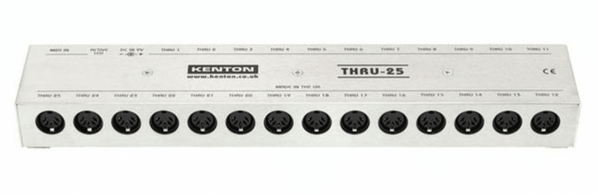 Thru box ou merge box ? comprendre les boitiers MIDI 6 Boitier Kenton midi Thru 25