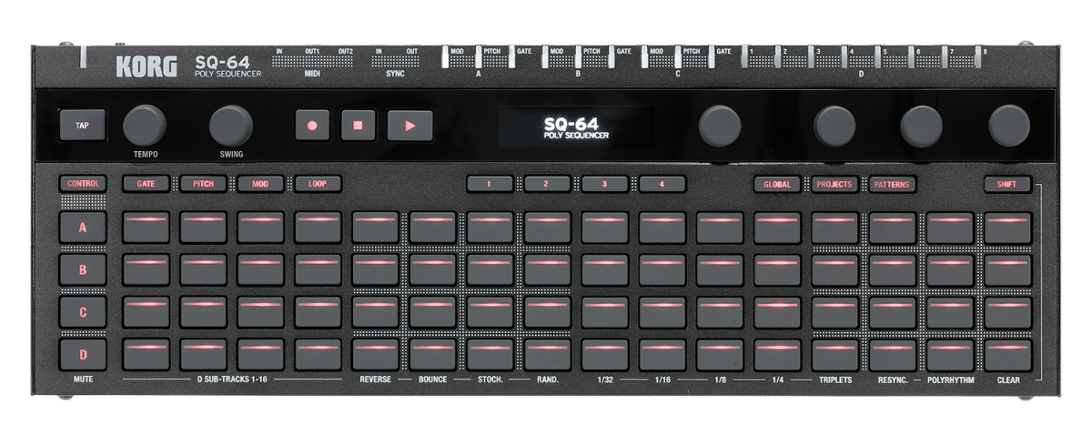 Les nouveautés synthés d'octobre 2022 13 KORG SQ-64