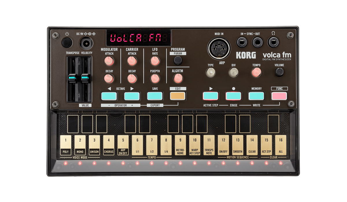 Découverte du Yamaha DX7 IID 21 Korg Volca FM