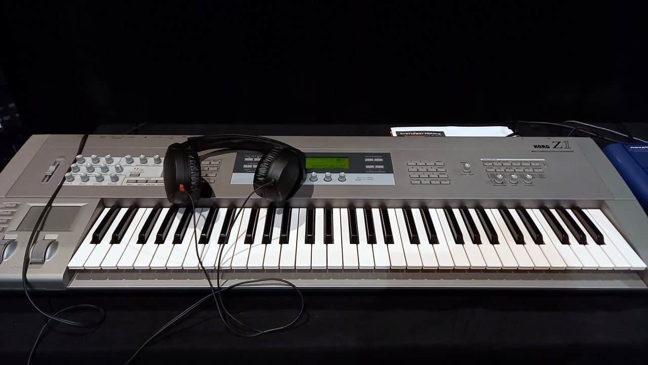 Le Synthfest 2022 : c'est magique ! 61 Korg Z1 - crédit photo Stéphane Garganigo