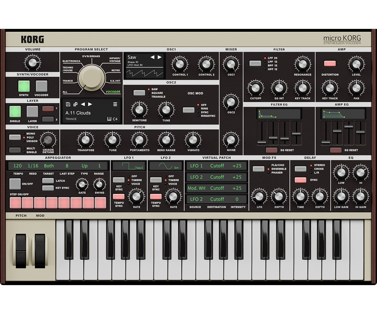 Nouveautés synthés de novembre 2022 4 Korg MicroKORG
