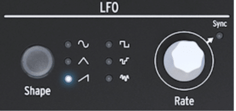 Arturia Microfreak : petit mais costaud ! 16 Les réglages du LFO de l'Arturia Microfreak