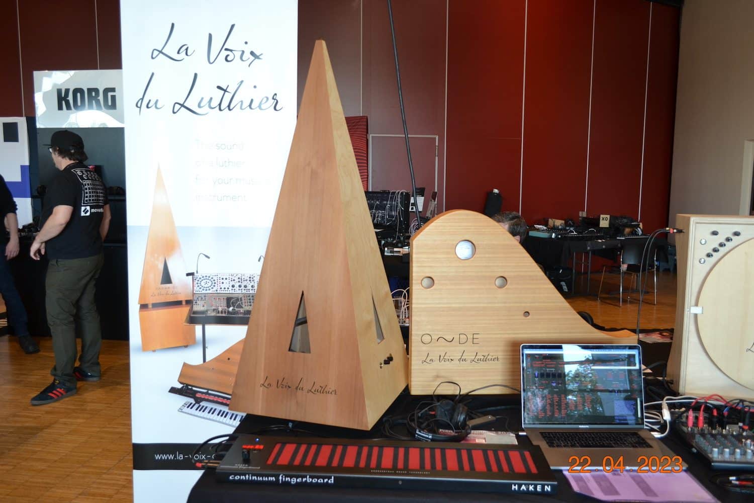 La voix du luthier au Synthfest 2023