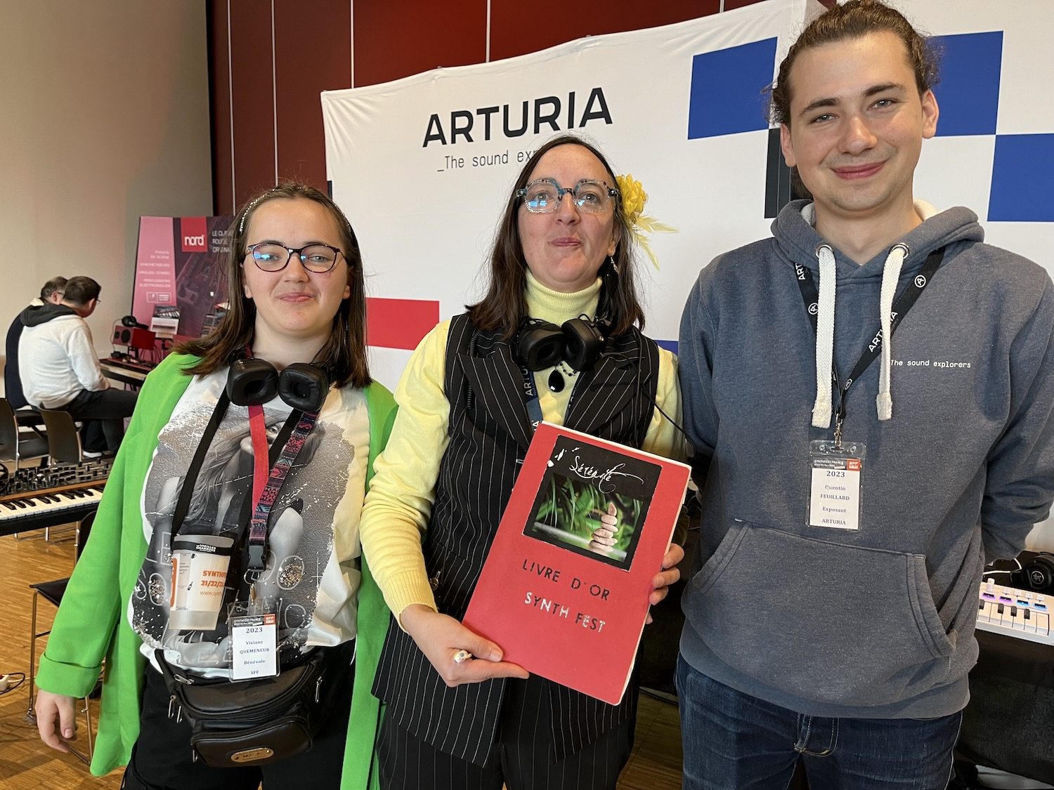 Quentin Feuillard Sound Designer Arturia au SynthFest 2023