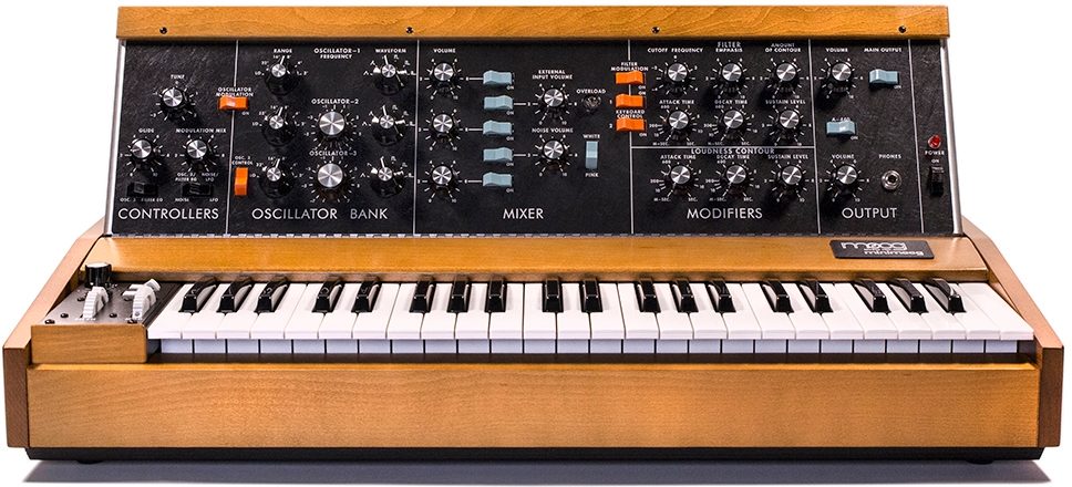 5 idées pour choisir son premier synthétiseur 1 Minimoog Model D monophonic