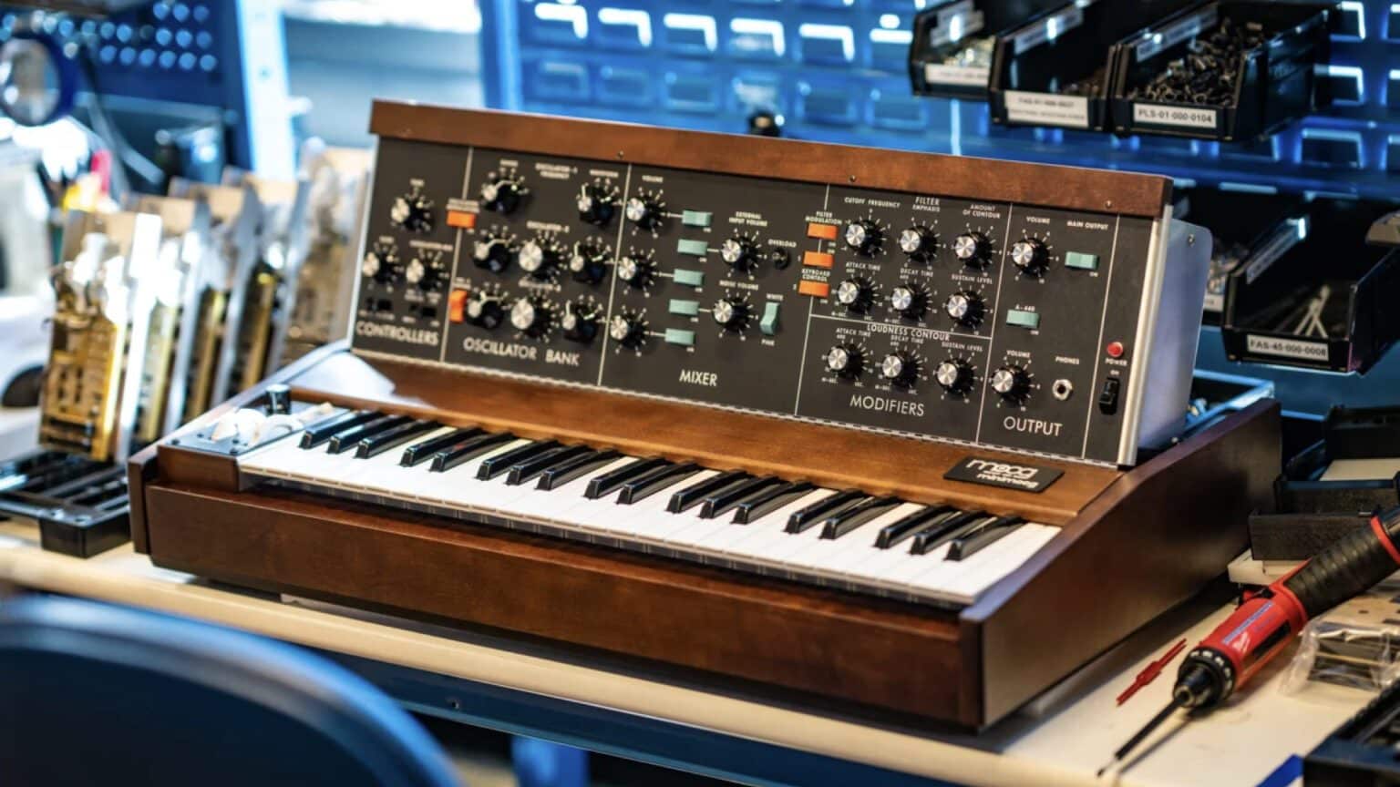 Nouveautés synthés de novembre 2022 9 Minimoog Model D