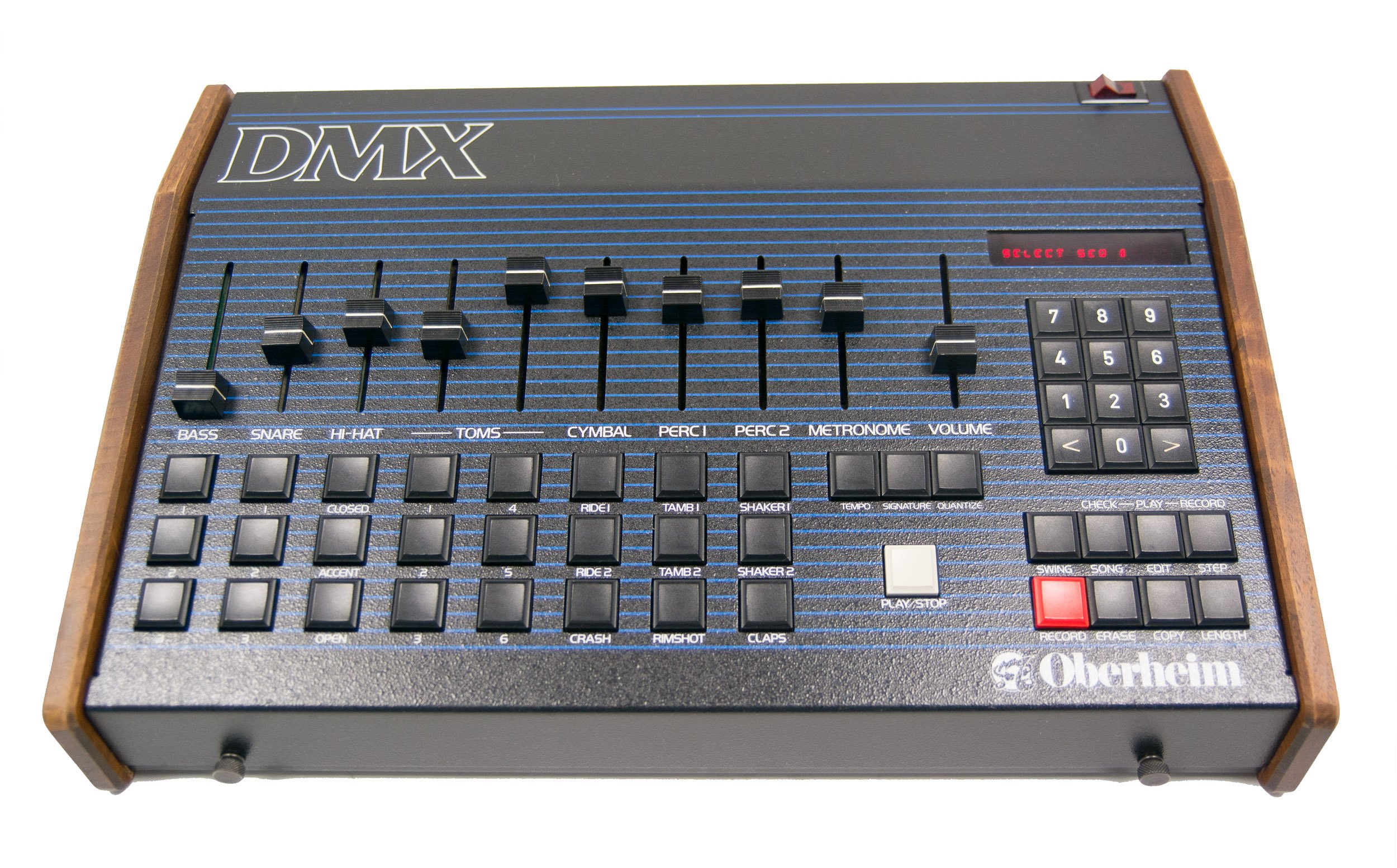 5 motifs des années 80 à reproduire sur votre boite à rythme 10 Oberheim DMX - New Order - Blue Monday