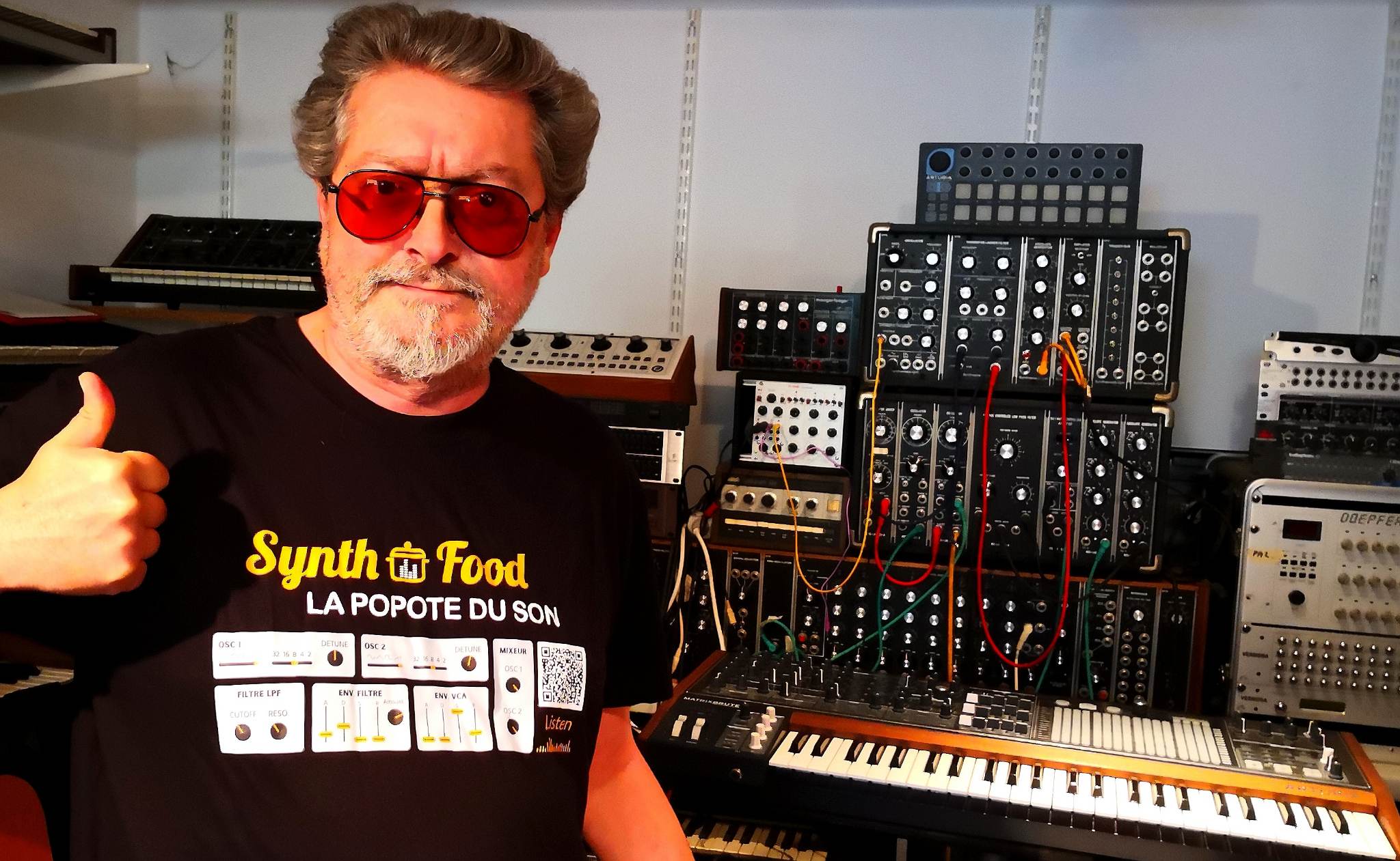 Le tee-shirt SynthFood en édition limitée 6 Olivier Briand