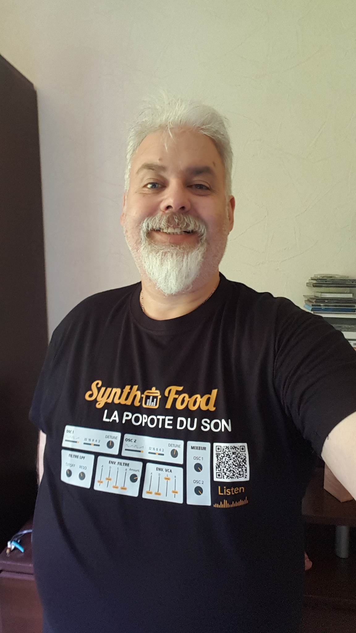 Le tee-shirt SynthFood en édition limitée 5 Philippe B.