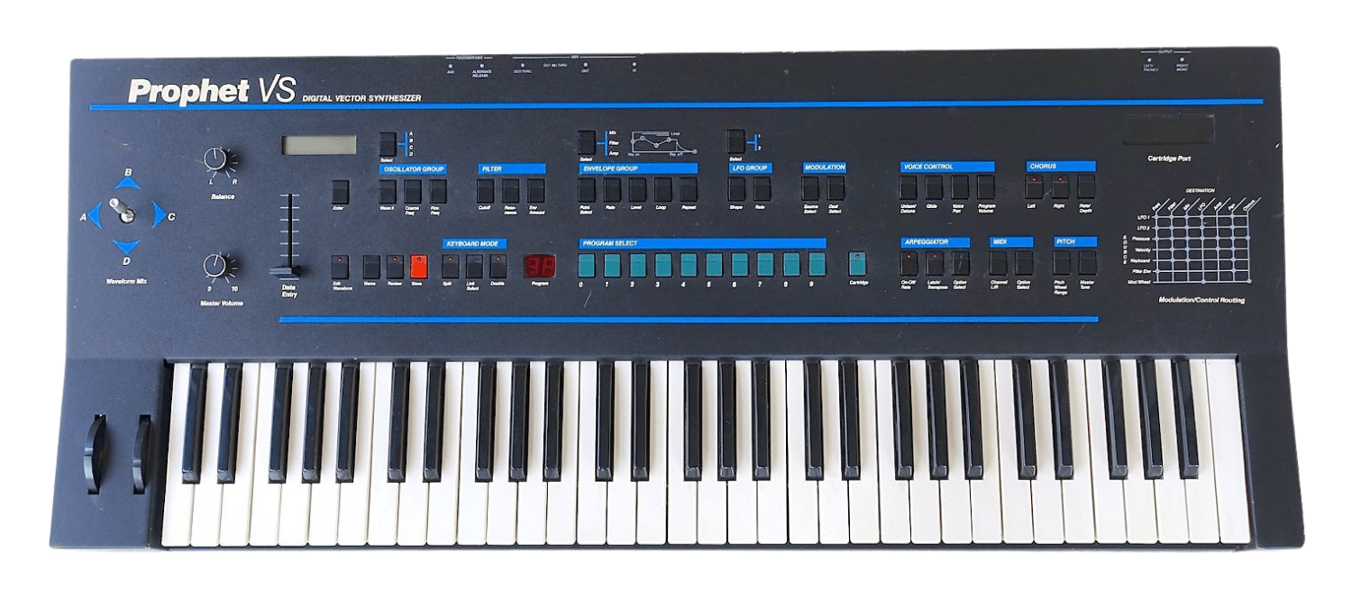 Sequential circuits Prophet VS un synth&eacute;tiseur hybride