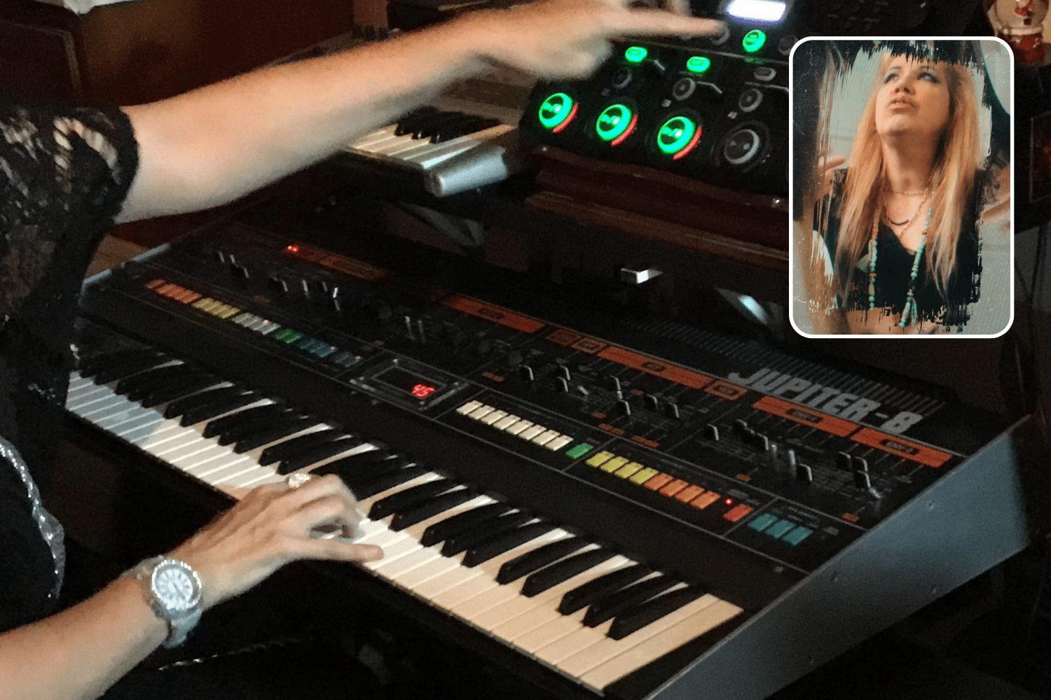Sandra Baudin Roland Jupiter 8 SynthFood