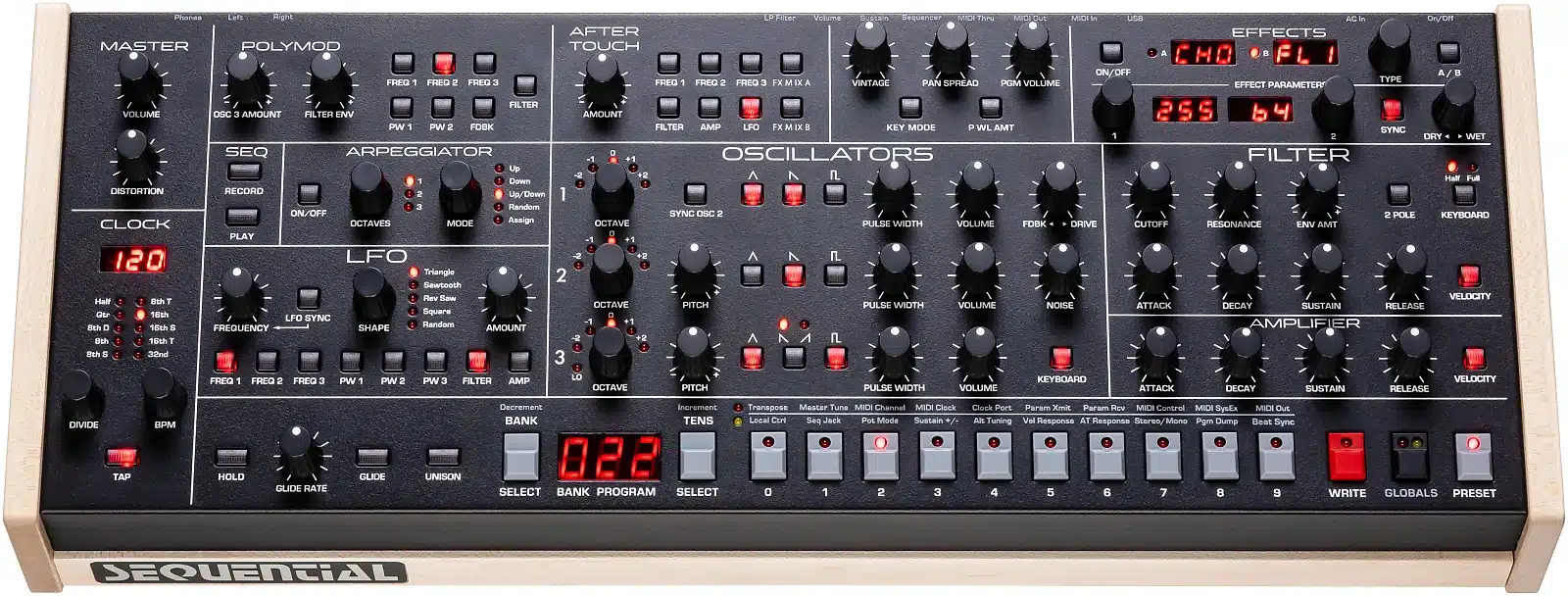 Sequential Trigon-6 version desktop fa&ccedil;ade