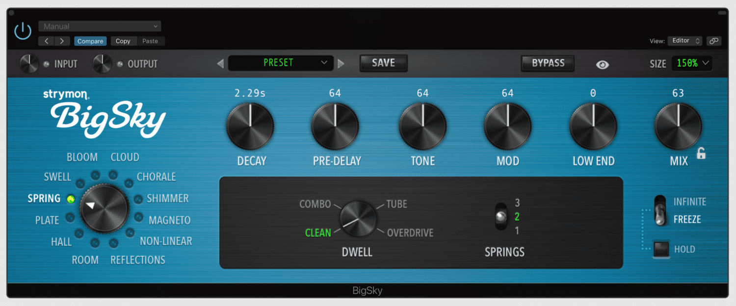 Les nouveautés synthés d'octobre 2022 12 Strymon BigSkyPlugin facade synthfood