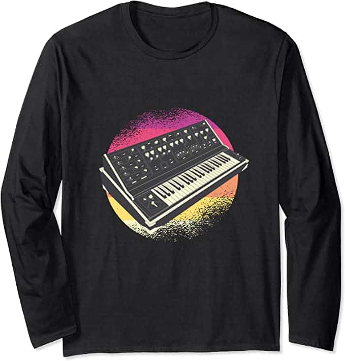 20 idées cadeaux pour Noël 2022 5 Tee-shirt manches longues synthétiseurs