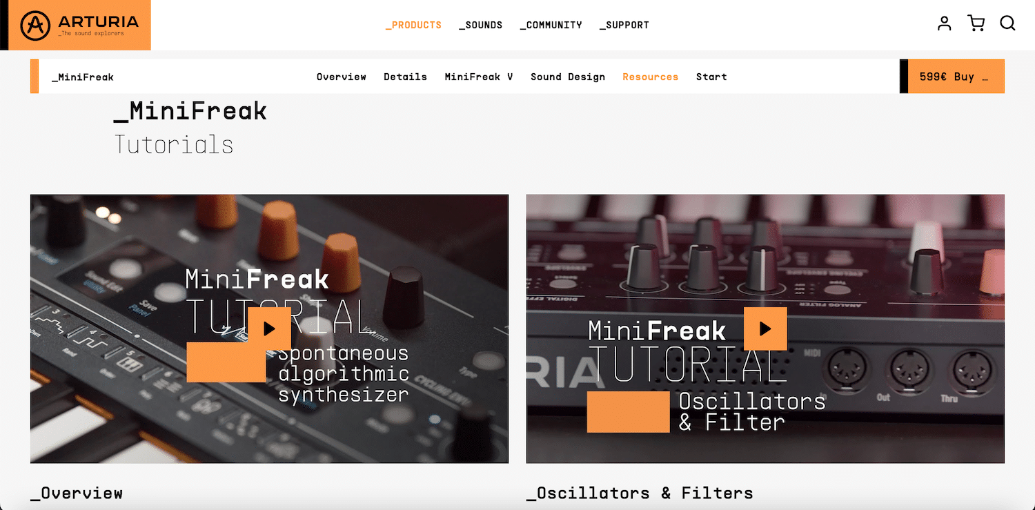 Arturia Minifreak le test complet 29 Tutorials Arturia Minifreak