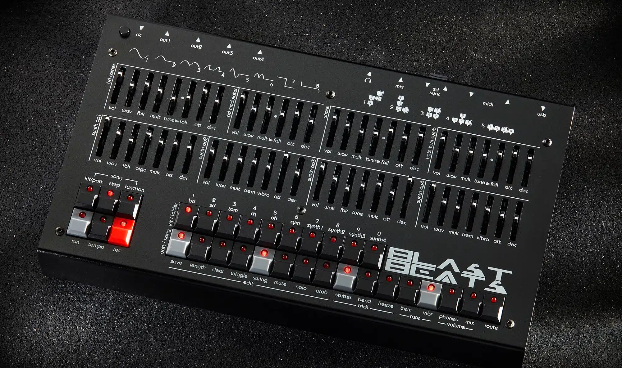 Twisted Electrons Blast Beats