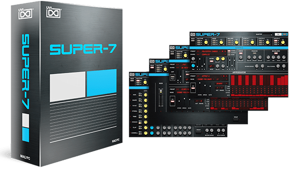 Les news synthés de la semaine 16 Nouveau synthétiseur UVI Super-7