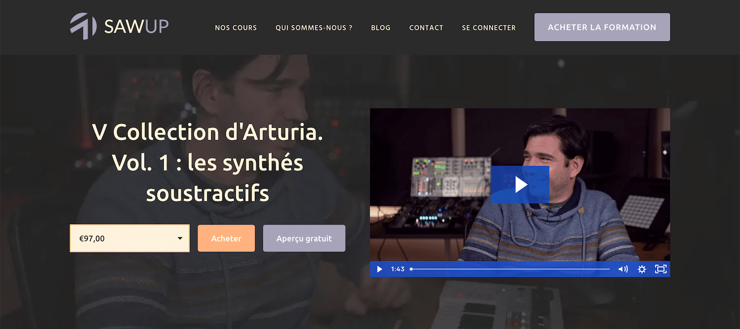 20 idées cadeaux pour Noël 2022 11 V Collection d'Arturia. Vol. 1 : les synthés soustractifs