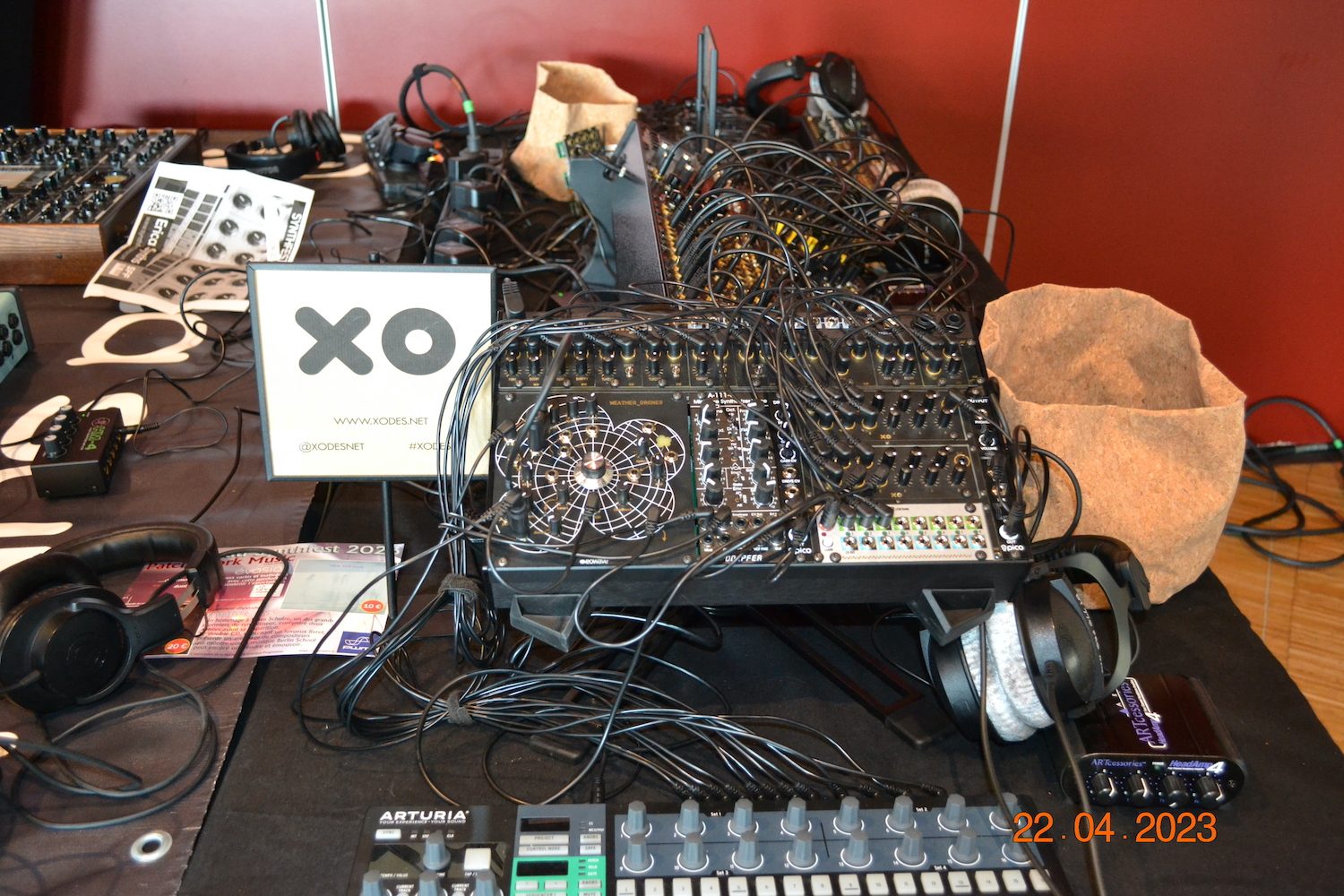 Stand Xodes au SynthFest 2023