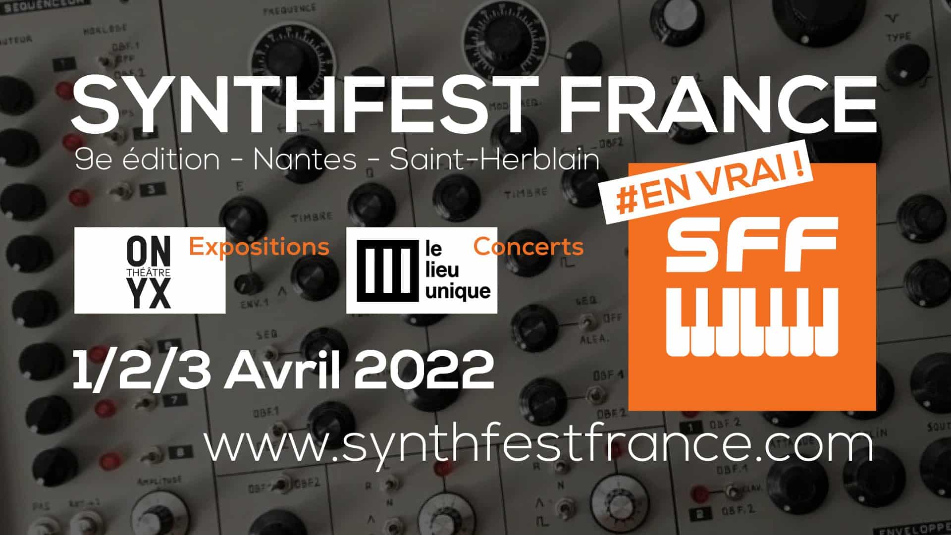Le Synthfest 2022 : c'est magique ! 1 Affiche du SynthFest 2022